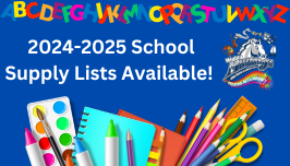School Supply Lists Available  
